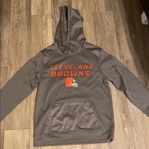NFL Cleveland Browns Grey hoodie Men’s small
